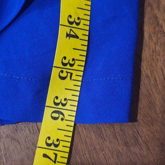 Yumi Kim Silk Colorblock Mini Dress S Dopamine Dressing Resortwear, Art-to-Wear - Picture 10 of 11